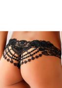 NU 20% KORTING: petite fleur gold String-ouvert Dessous met chic guipu...