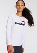 NU 20% KORTING: KangaROOS Shirt met lange mouwen BASIC LOGO