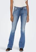 NU 20% KORTING: Only Bootcut jeans ONLBLUSH LIFE MID FLARED DNM TAI467...