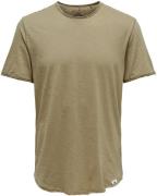 NU 20% KORTING: ONLY & SONS T-shirt BENNE LONGY SS TEE