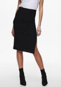 NU 20% KORTING: Only Jerseyrok ONLEMMA SLIT SKIRT JRS NOOS