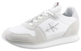 NU 20% KORTING: Calvin Klein Slip-on sneakers RUNNER SOCK LACEUP met e...