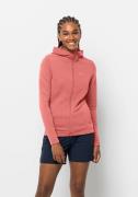 Jack Wolfskin Fleecejack met capuchon MODESTO HOODED JKT WOMEN