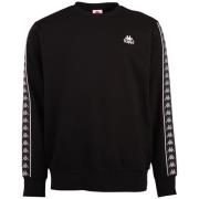NU 20% KORTING: Kappa Sweater met hoogwaardige jacquard logoband aan d...