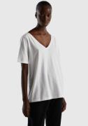 NU 20% KORTING: United Colors of Benetton T-shirt van jersey van flamm...