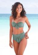 NU 20% KORTING: Lascana Beugelbikinitop in bandeaumodel Cana met strik...