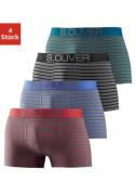 s.Oliver RED LABEL Beachwear Boxershort met contrastkleurige weefband ...