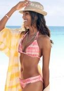 s.Oliver RED LABEL Beachwear Triangel-bikinitop Enja met batikprint