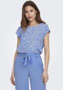 Only Shirtblouse ONLVIC S/S AOP TOP NOOS PTM