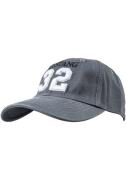 NU 20% KORTING: MUSTANG Baseballcap met licht verwassen effect en must...