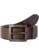 NU 20% KORTING: Wrangler Leren riem KABEL BUCKLE