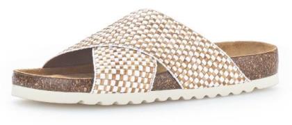 Gabor Slippers met gevlochten bandages