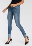 NU 20% KORTING: Arizona Skinny fit jeans Met studs