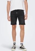 NU 20% KORTING: ONLY & SONS Jeansshort ONSPLY LIGHT BLUE 5189 SHORTS D...