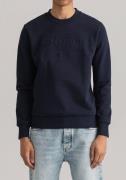 Gant Sweatshirt D1. TONAL ARCHIVE SHIELD C-NECK met logoborduursel op ...