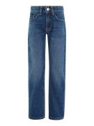 NU 20% KORTING: Calvin Klein Stretch jeans REGULAR STRAIGHT OCEAN BLUE