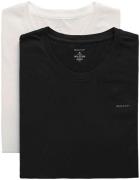 Gant T-shirt C-NECK T-SHIRT 2-PACK van bijzonder zacht materiaal (2-de...
