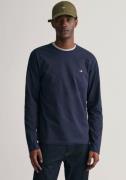 Gant Shirt met lange mouwen REG SHIELD LS T-SHIRT met logoborduursel o...