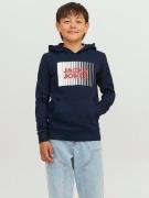 Jack & Jones Junior Hoodie JJECORP LOGO SWEAT HOOD PLAY NOOS JNR