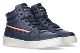 NU 25% KORTING: Tommy Hilfiger Sneakers STRIPES HIGH TOP LACE-UP SNEAK...