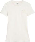 PUMA T-shirt CLASSICS RIBBED SLIM TEE