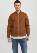 NU 20% KORTING: Jack & Jones Blouson JJEROCKY FAUX SUEDE BOMBER NOOS