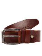 NU 20% KORTING: Jack & Jones Leren riem JACPAUL LEATHER BELT NOOS