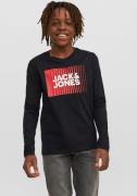 NU 20% KORTING: Jack & Jones Junior Shirt met lange mouwen JJECORP LOG...