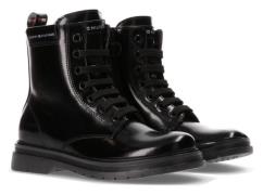 NU 20% KORTING: Tommy Hilfiger Hoge veterschoenen LACE-UP BOOT met rit...