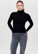 NU 20% KORTING: Only Coltrui ONLKAROL L/S ROLLNECK PULLOVER KNT NOOS