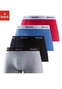 Bench. Boxershort in hipstermodel met contrastkleurige band (set, 4 st...