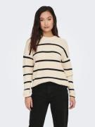 NU 20% KORTING: Only Trui met ronde hals ONLPERNILLE LS STRIPE O-NECK ...