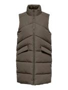 NU 20% KORTING: Only Bodywarmer ONLMATILDE LONG WAISTCOAT OTW NOOS