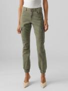 NU 20% KORTING: Vero Moda Cargobroek VMIVY MR ANKLE CARGO PANTS NOOS