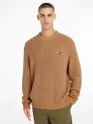 TOMMY JEANS Gebreide trui TJM REG TONAL XS BADGE SWEATER