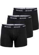 NU 20% KORTING: ONLY & SONS Trunk ONSFITZ SOLID BLACK TRUNK 3PACK3854 ...