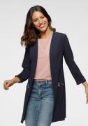 Laura Scott Lange blazer met ritssluitingen