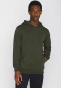 NU 20% KORTING: KnowledgeCotton Apparel Hoodie Hood basic badge sweat ...