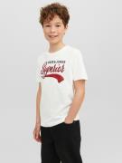 Jack & Jones Junior Shirt met ronde hals JJELOGO TEE SS NECK 2 COL AW2...