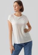 NU 20% KORTING: Vero Moda Shirt met ronde hals VMAVA PLAIN SS TOP GAJR...