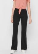 NU 20% KORTING: Only Jerseybroek ONLFEVER STRETCH FLAIRED PANTS JRS