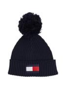 NU 20% KORTING: Tommy Hilfiger Beanie BIG FLAG POM POM BEANIE