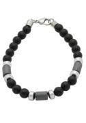 Firetti Armband Rondelen in glanzende en matte look, massief