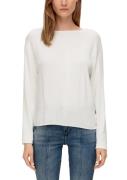 NU 20% KORTING: s.Oliver Sweatshirt met deelnaden