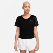 Nike Runningshirt SWOOSH DRI-FIT WOMEN'S PRINTED SHORT-SLEEVE CROP TOP