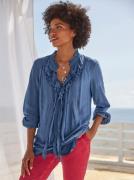 NU 20% KORTING: heine Rucheblouse