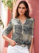 heine Gedessineerde blouse