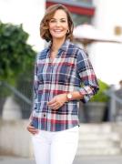 Casual Looks Geruite blouse