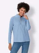 Classic Basics Shirt met staande kraag Shirt met lange mouwen (1-delig...