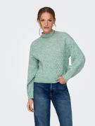 NU 20% KORTING: Only Gebreide trui ONLLITA LS STRUCTURE HIGHNECK KNT